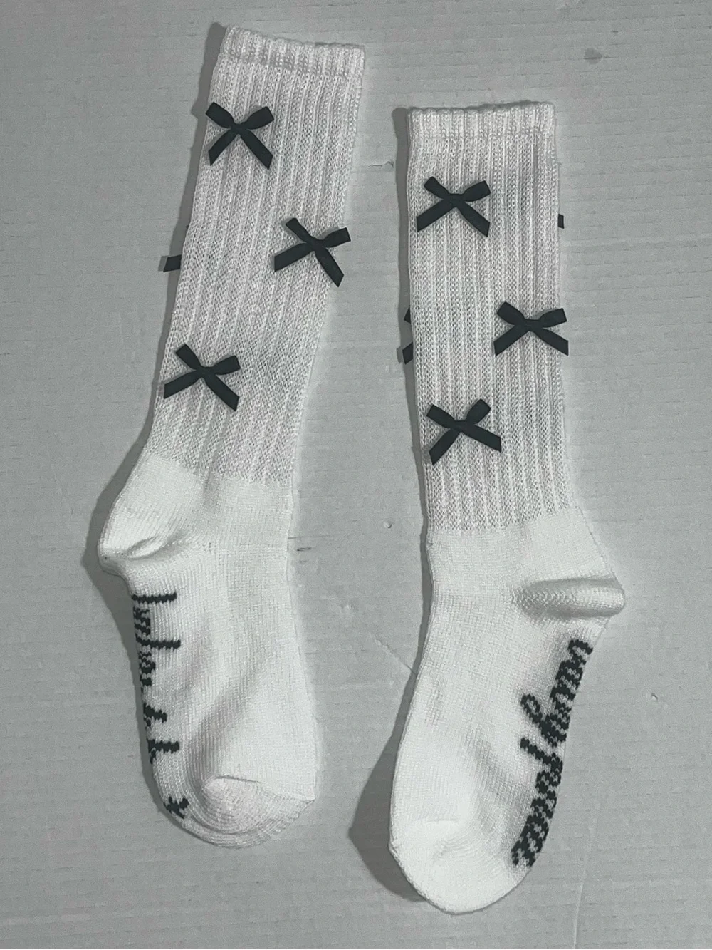 Baby Phat Bow Slouch Socks Pick 1 Pair